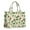 Beige Cartoon Dinosaurs, variant on Large Capacity Tote Bag,Beige Colorful Dinosaurs Pattern Handbag Fashion Luxury Tote Bag,15.7"x13"x 5.1" Inches,Laptop Compatible