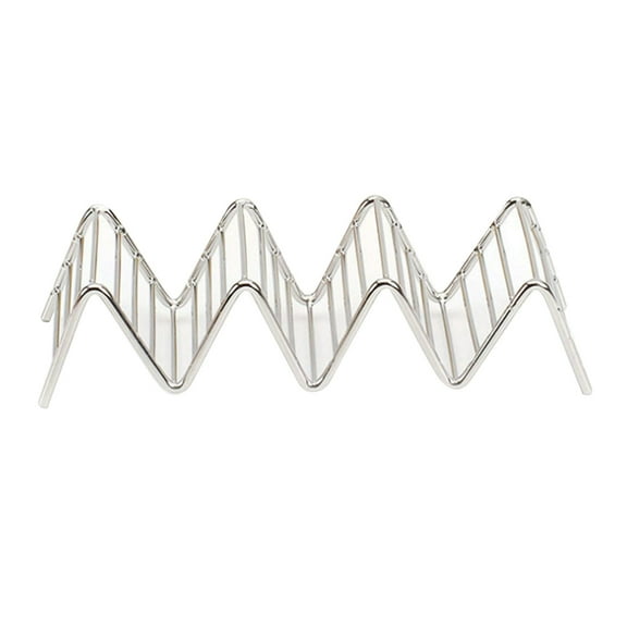 Taco Racks with Stainless Steel Construction, Keeps Hands Free for Effortless Filling, Ingenious Design for Stable Food Presentation, Multipurpose for Various Cooking Needs,