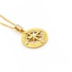 thumbnail image 3 of MOON & SELF Collar Ruta Estelar Laminado Oro 18k con Pavé de Cristales, 3 of 5