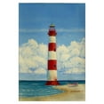 thumbnail image 1 of Betsy Drake GT1124 Morris Island Lighthouse, SC Guest Towel, 1 of 1