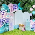 thumbnail image 6 of Mermaid Balloon Garland Arch Kit 145PCS Purple Pink Blue Balloons With Tails For Under The Sea Ocean Theme Birthday Party Gender Reveal Baby Shower Decorations, 6 of 6