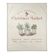 Creative Products Kringle Christmas Market 50 x 60 Coral Fleece Blanket