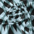 thumbnail image 5 of Ambesonne Geometric Window Valance, Surreal Leaf Pattern, 54" X 18", Slate Blue Black, 5 of 5