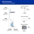 thumbnail image 2 of RCA Plancha de Vapor con Burro RC-932 Azul | steam | vertical | Eléctrica | hogar | ropa | 120V, 2 of 5