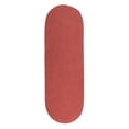 thumbnail image 1 of Colonial Mills Tapis RV78R028X132 Safran Tressé Ovale Réversible - 2 Pi 4 Po x 11 Pi, 1 of 1