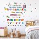 thumbnail image 2 of Inspirational Quotes Wall Decal Colorful, SPRT Rainbow Star Pen Handprint Inspiration Wall Sticker, 2 of 5
