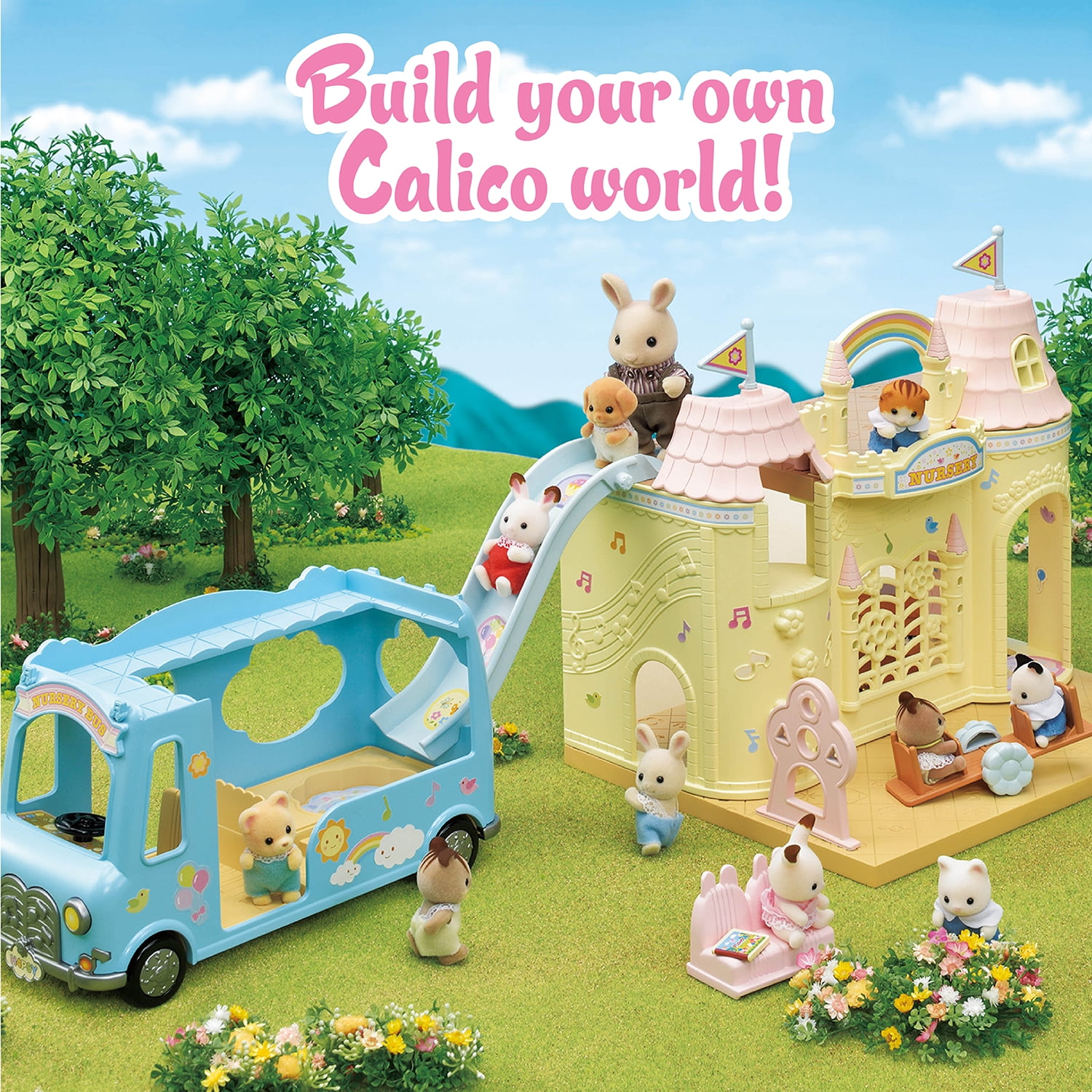 calico critters nursery bus