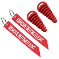 thumbnail image 1 of Motorcycle Exhaust Plug with Keychain - Noise Reduction, Durable Plastic, Easy Installation, Stylish Accessory for Bike Maintenance, 1 of 3