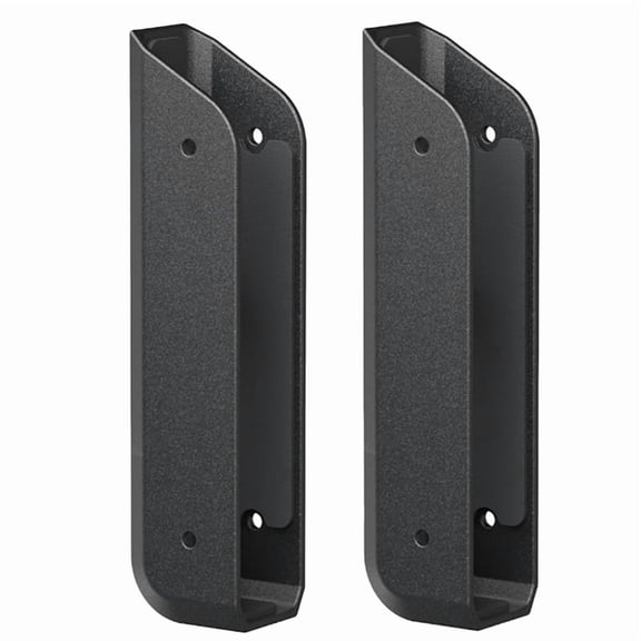 2pcs Wall & Under Desk Laptop Mount Holder,Anti-Scratch Pads,Universal for Keyboards,Tablets&More