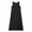 Black, variant on Summer Dresses for Women 2026 Women's Plus Size Sleeveless Crew Neck Maxi Dress Loose Fit Casual Lounge Beach Long Sundress with Side Pockets