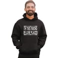 thumbnail image 2 of Go All Out I'm The Friend In Low Places Funny Country Music Gift Sweatshirt Hoodie Mens/Women, 2 of 5