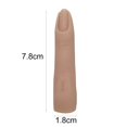 thumbnail image 6 of UDIYO 5D Simulation Finger Model Realistic Looking Ergonomic Design Reusable Super Soft Easy to Clean Practice Manicure Skills Silicone Nail Training Finger Model Nail Practice Fin, 6 of 7