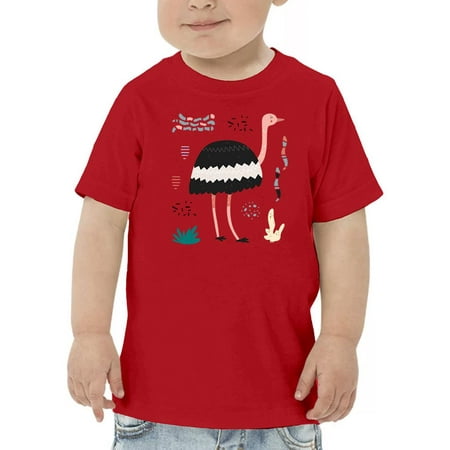 

Doodle Style Ostritch T-Shirt Toddler -Image by Shutterstock 4 Toddler