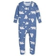 thumbnail image 5 of Gerber Unisex Baby Toddler Buttery Soft Footed Pajama 2-Way Zipper with Viscose Made from Eucalyptus, Sizes 0/3M - 4T, 5 of 8