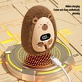 thumbnail image 3 of Mini Calentador De Manos USB, Calentador De Manos Eléctrico Portátil Recargable Con Pantalla Digital Con Forma De Animal De Peluche, Para Adultos, Niños, Actividades Al Aire, 3 of 7