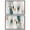 Black Frame, variant on Art Remedy Modern Boho Canvas, 15" x 10", Gallery Wrapped, Aurora in Motion II Set