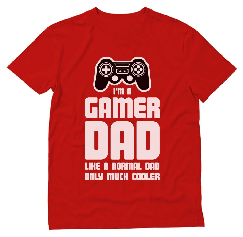 Gamer Dad Shirt Gift for Father Cool Dad's Gaming T-Shirt