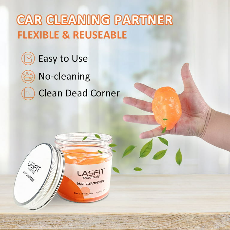 LASFIT Cleaning Gel Dust Crevice Cleaner Kit Car Putty Vents PC Laptops  Keyboard