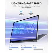 e10 MiniBook X 2-in-1 Laptop, 10.51 FHD Touchscreen Tablet, Intel 12th Alder Lake N100, 12GB LPDDR5 RAM, 512GB SSD, Windows 11 Home