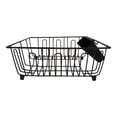 thumbnail image 2 of Escurridor de Platos Holiday Time de Metal Chico Negro, 2 of 4