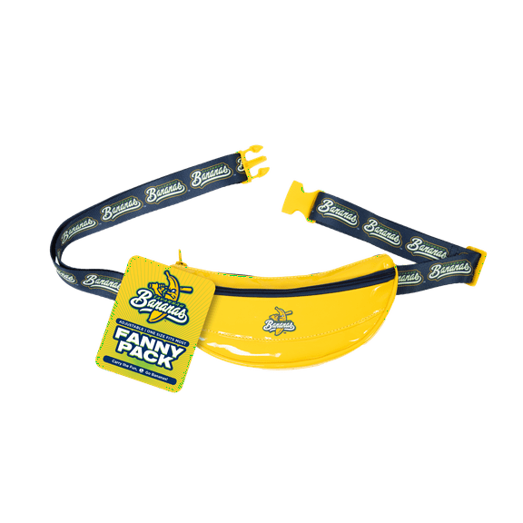 Savannah Bananas Fanny Pack, One Size Fits Most, Yellow