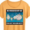 thumbnail image 3 of Disney Princess - Mrs. Teapot Meme - Women's Short Sleeve Graphic T-Shirt, 3 of 6