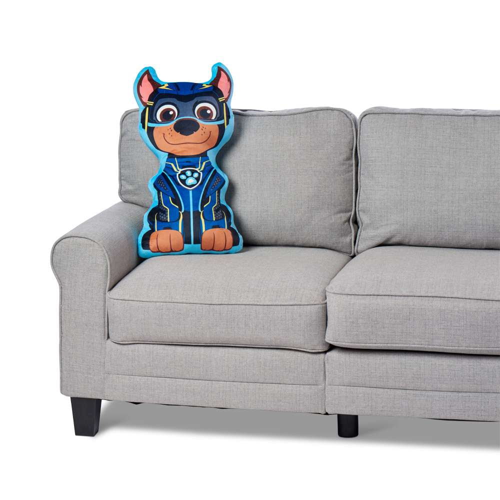 Paw Patrol Mighty Chase Cloud Pal Pillow, 23x12 inches – Ultra Soft Plush Entertainment Character Pillow for Kids