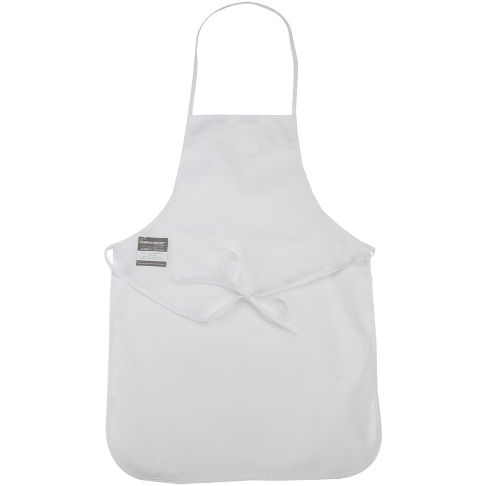 WEAR'M Adult Apron 19"X28"White
