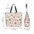 thumbnail image 5 of Yiaed BBQ Party1 Print Handbag for Women Tote Purse Shoulder Bag Large Fashion Hobo Purse Handbag Shopping Tote, 5 of 5