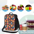 thumbnail image 4 of Lsque Snowman house leaf Lunch Bag Lunch Box for Women Men Reusable Insulated Lunch Tote Bag,Leakproof Thermal Cooler Sack Food Handbags Case High Capacity, 4 of 9
