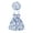 Z125 Blue, variant on Mifsaly 2 Piece Dress Sets for Toddler Girls Cute Heart Print Smocked Sleeveless Sundress and Bucket Hat Cute Summer Beach Vacation Casual Matching Outfits