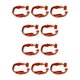 thumbnail image 1 of Matsuzay Cordones universales para teléfonos móviles Senderismo Teléfono móvil portátil Cuello desmontable Correa de cuerda de nylon para Naranja 10Conjunto, 1 of 6