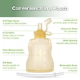 thumbnail image 4 of Pack de 4 Bolsas Reutilizables de Silicona para Comida de Bebé Haakaa 120 ml, 4 of 8