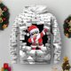 thumbnail image 5 of Sudadera con capucha de Papá Noel con estampado 3D divertido de moda para hombre, ropa informal de otoño nueva para Navidad, sudadera de gran tamaño, ropa unisex, 5 of 5