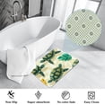 thumbnail image 3 of Turtle Polyester Non-Slip Indoor Carpet Kitchen Mat - Machine Washable Door Rug Chair Mat, 3 of 6