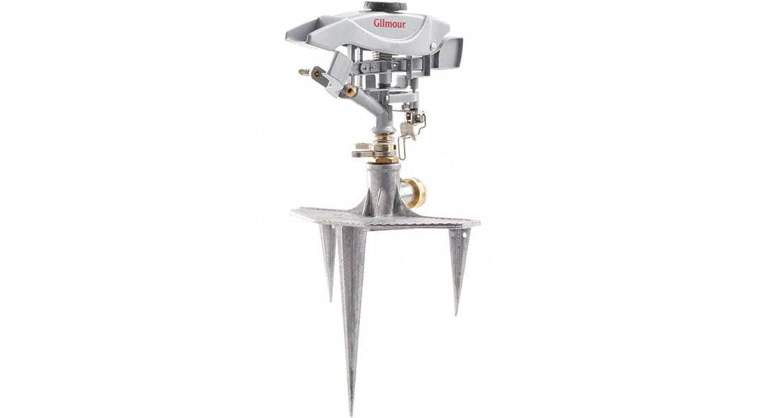 Gilmour 199LMSGP Large Metal Spike Impact Impulse Sprinkler