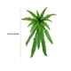 thumbnail image 3 of Hierba persa artificial, pequeñas hojas persas, flores artificiales, ramo de hojas de helecho, plantas artificiales para decoración del hogar, 3 of 3