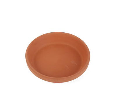 Terra Cotta 4-1/4-Inch New England Pottery Saucer for Plants 
