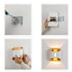 thumbnail image 2 of Lampara De Pared Iluminación interior de pared Decoración antioxidante para cubierta de patio de puerta delantera (A) Likrtyny  Para estrenar, 2 of 4