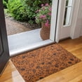 thumbnail image 2 of Halloween Floral Pumpkin Pattern Door Rugs,Washable Non Slip Door Mats Indoor,Decorative Door Mats,Entry Mat Indoor for Entrance,Bedroom,Kitchen,Bathroom,17"x30", 2 of 6