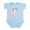 Sky Blue, variant on CafePress - Axolotl Infant Bodysuit - Baby Light Bodysuit, Size Newborn - 24 Months