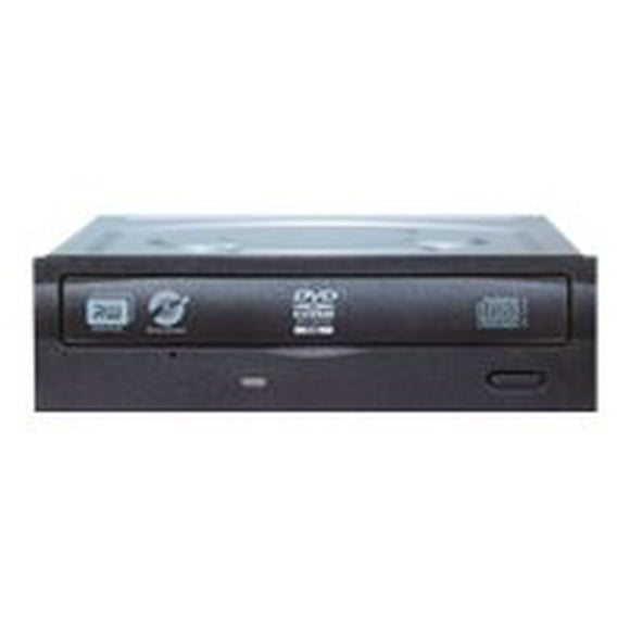 LiteOn iHAS324 - Disk drive - DVD��RW (��R DL) / DVD-RAM - 24x24x12x - Serial ATA - internal - 5.25" - black