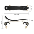 thumbnail image 3 of Violin Shoulder Rest Silicone Shoulder Rest for Violin with Claw, 3 of 5
