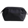 thumbnail image 1 of Bolsa de maquillaje de viaje, pequeña bolsa de cosméticos para mujeres, organizador de almacenamiento de bolsa de cosméticos portátil, color negro, 1 of 6