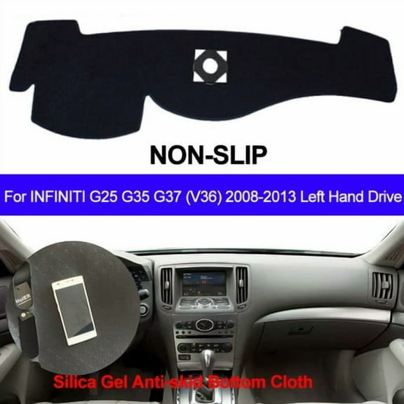 For Infiniti G25 G35 G37 2008 - 2013 Dashboard Cover Dash Mat Dashmat Non-Slip