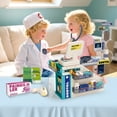 thumbnail image 6 of JoyStone Toy Doctor Kit, Interactive Pretend Play Medical Set with Lights & Sounds, Educational Toy for Boys & Girls, Ages 3-5, 6 of 12