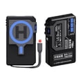 thumbnail image 1 of Magnetic Wireless Power Bank 10000mAh Battery Pack 20W Magnetic Fast Charge Portable Charger Black Lighting Line, 1 of 5