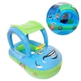 thumbnail image 2 of Flotador para alberca para bebé con dosel Volante de verano Sombrilla Anillo de natación C Qiao Niuniu QIAONIUNIU, 2 of 2