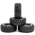 thumbnail image 3 of Neumático Irfora Neumáticos de goma RC Crawler, neumáticos de coche RC con llantas de repuesto para 1/10 Traxxas TRX-4 Axial SCX10 90046 90047 CC10 RC Car Irfora Neumático, 3 of 6
