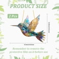Acrylic Bird Hanging Suncatchers for Home Outdoor Garden Hanging ...